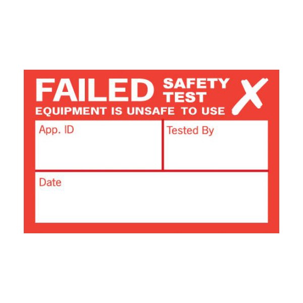 250 Fail Labels