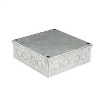 6x6x3 Metal Adaptable Box with Knockouts