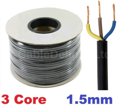 15 Metres 13A in PVC Cable Drum
