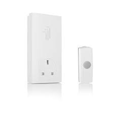 Wirefree Plug Through Door Chime