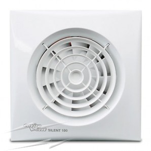 Envirovent 4" Silent Extractor Fan with Adjustable Timer