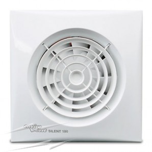Envirovent Silent Kitchen 6” Extractor Fan Humidistat with Timer IP45