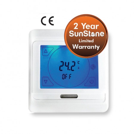 Touchscreen Thermostat Including Probe